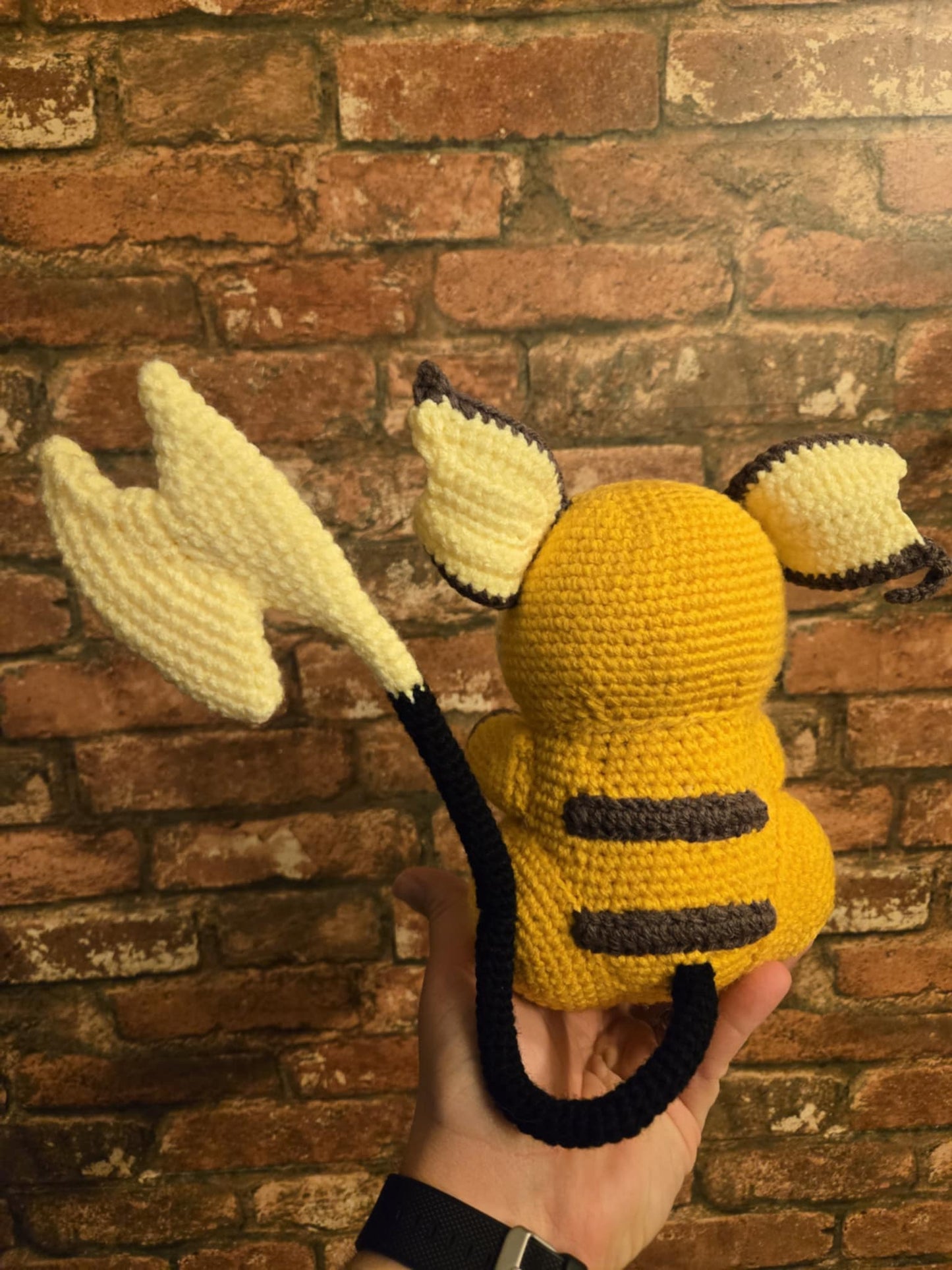 Raichu: Pokémon Inspired Plushie