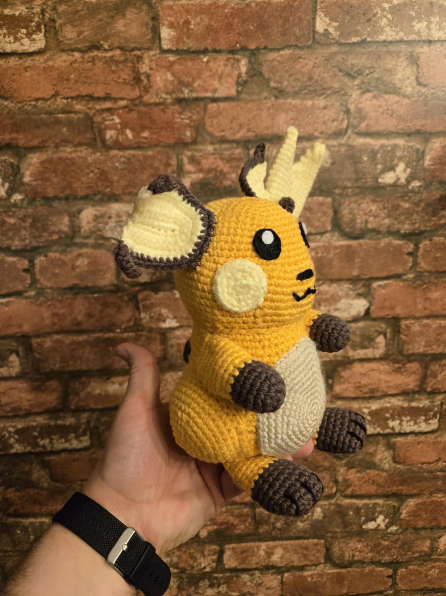 Raichu: Pokémon Inspired Plushie