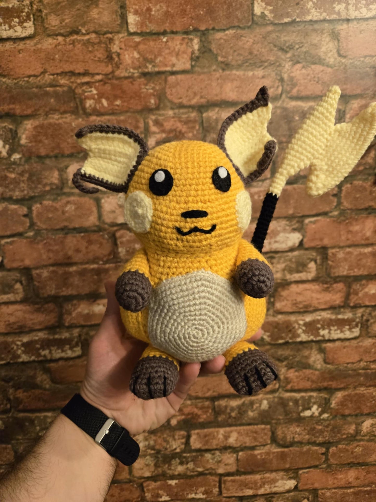 Raichu: Pokémon Inspired Plushie