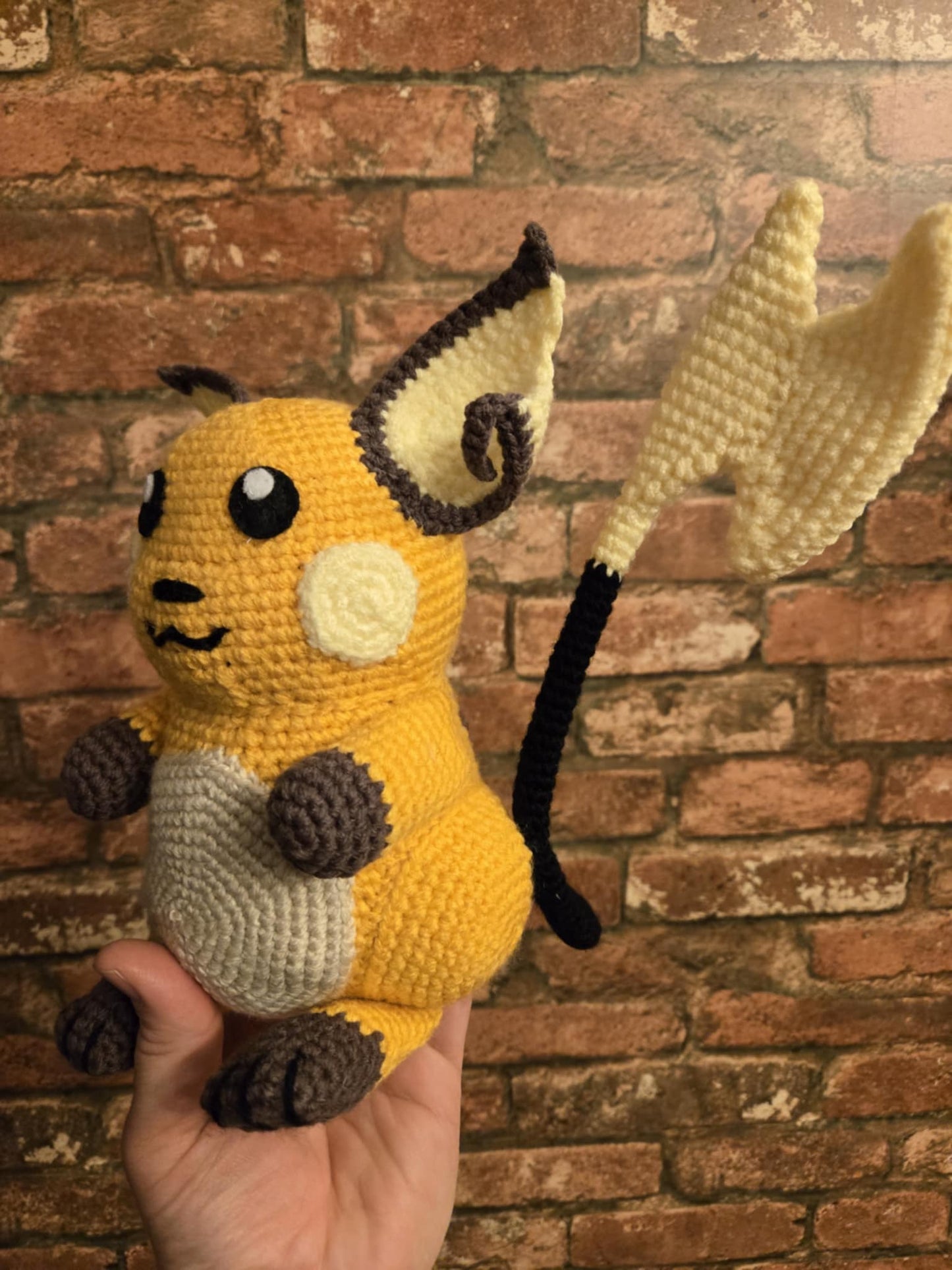 Raichu: Pokémon Inspired Plushie