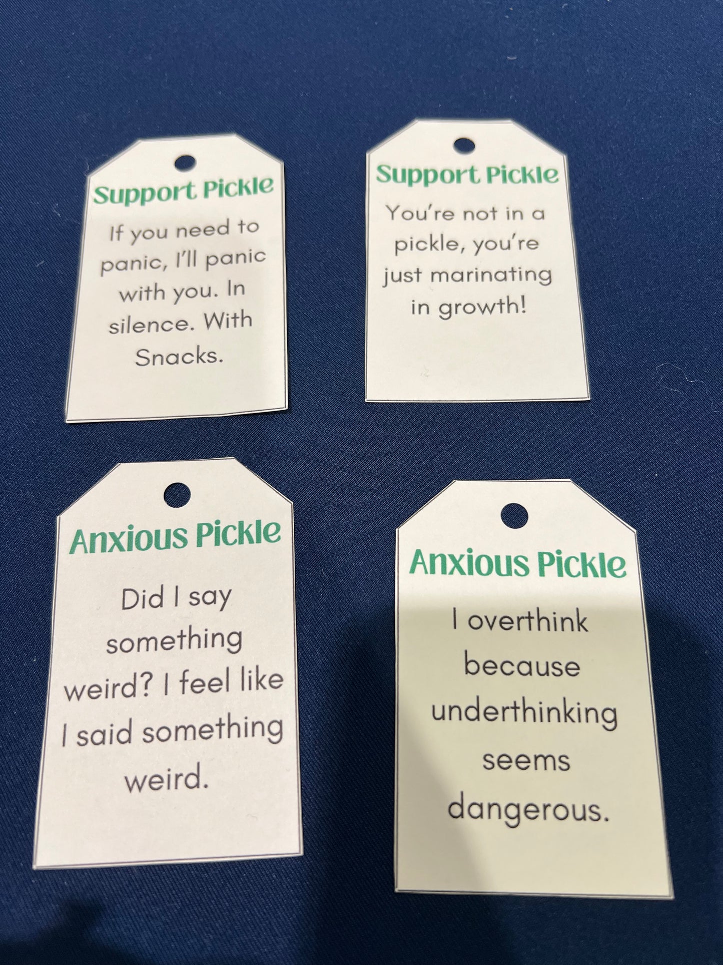 Anxious or Supportive Pickle