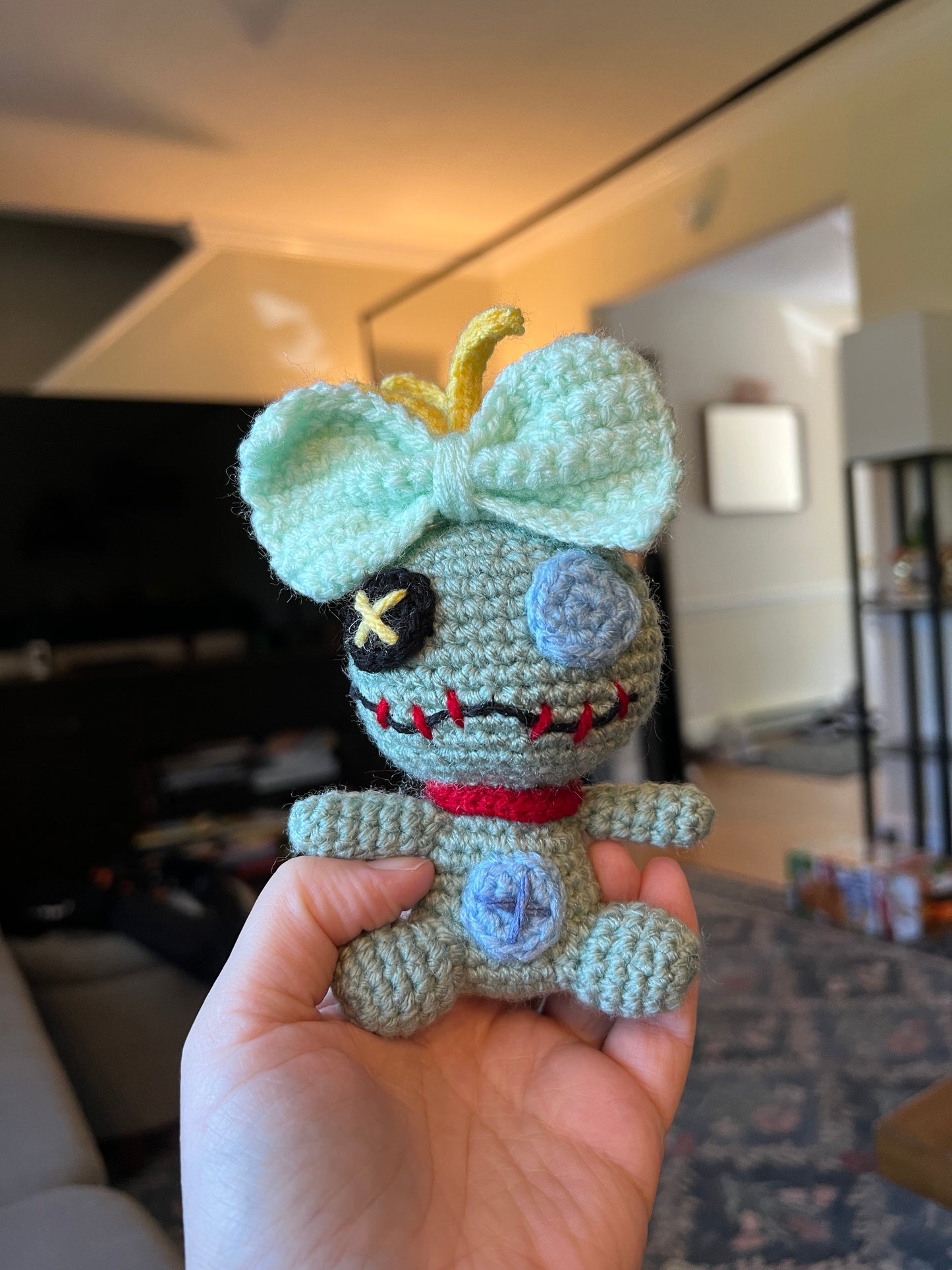 Crochet Scrump Plush – Inspired by Lilo & Stitch