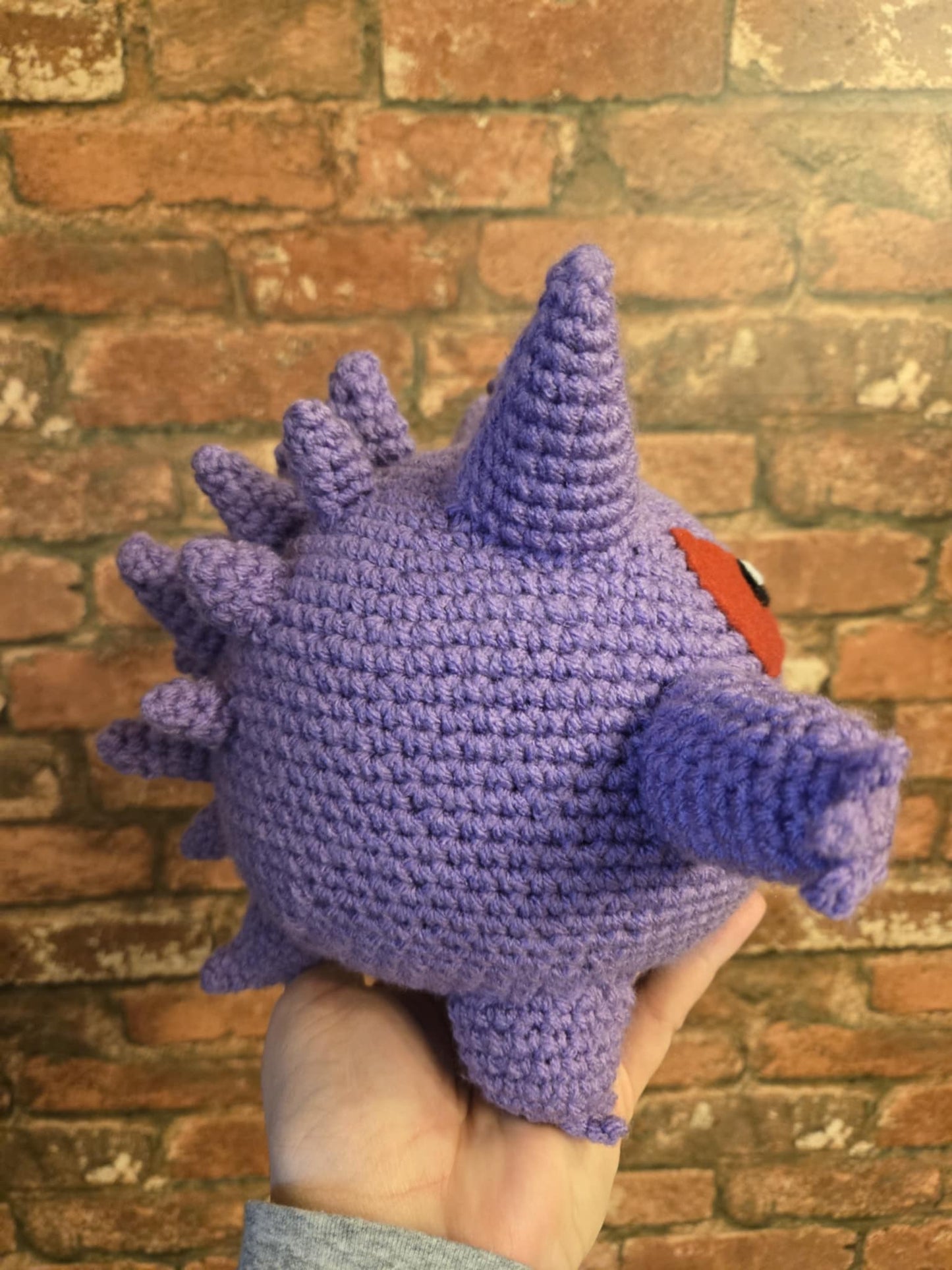 Gengar: Pokémon Inspired Plushie