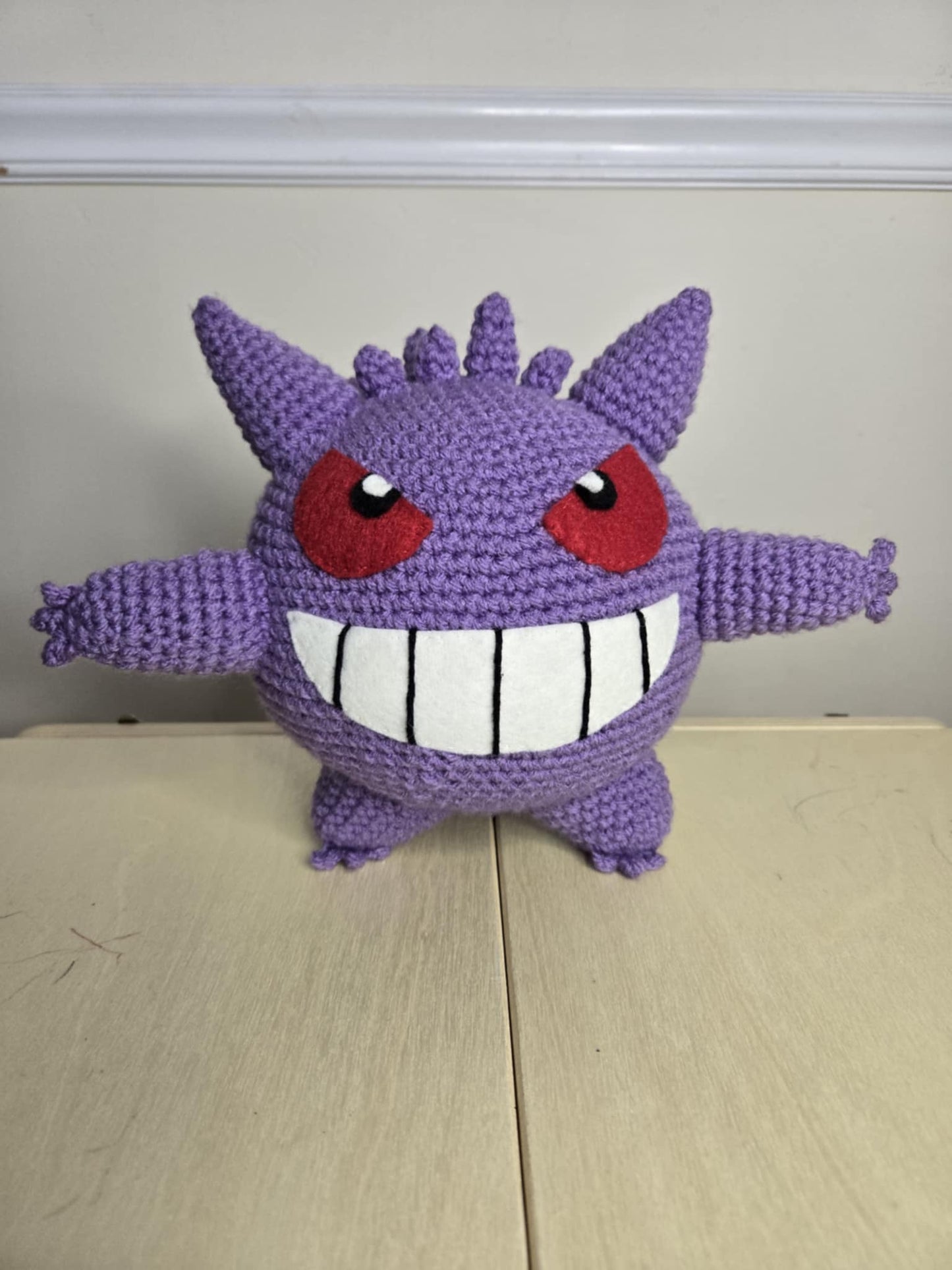 Gengar: Pokémon Inspired Plushie