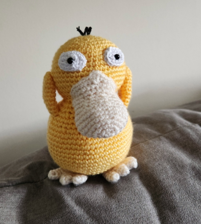 Psyduck: Pokémon Inspired Plushie