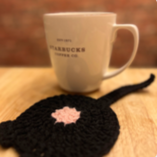 Cat Booty Coasters - Set of 4 (Made to Order)