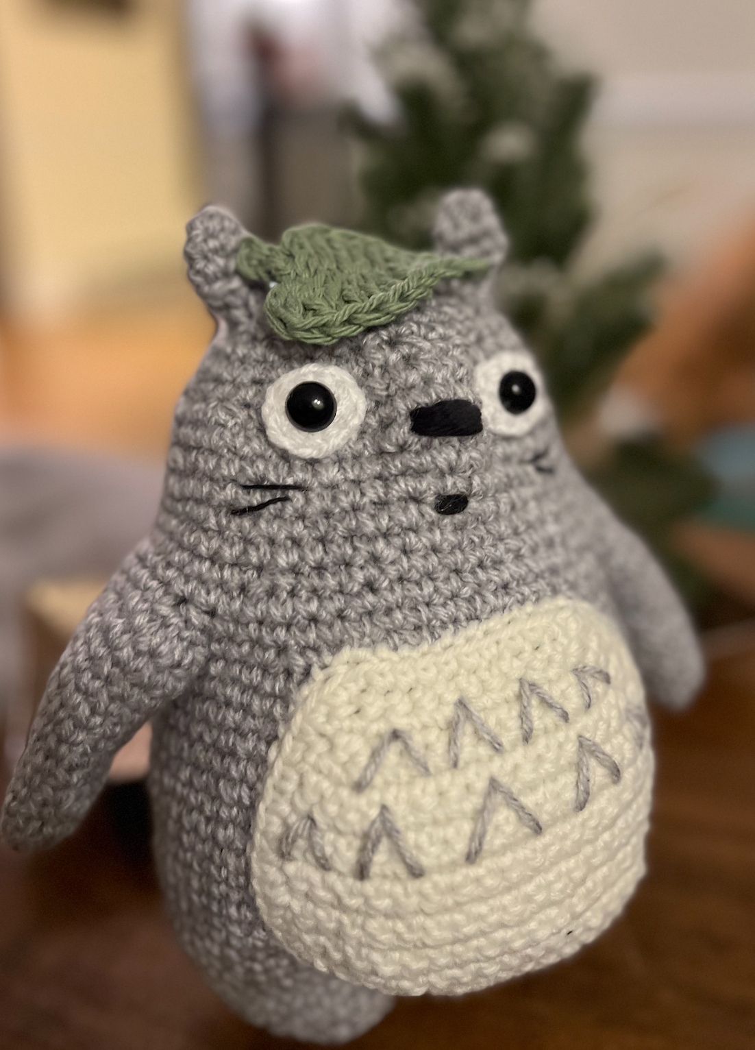 Totoro Inspired Plushie (Made to Order)