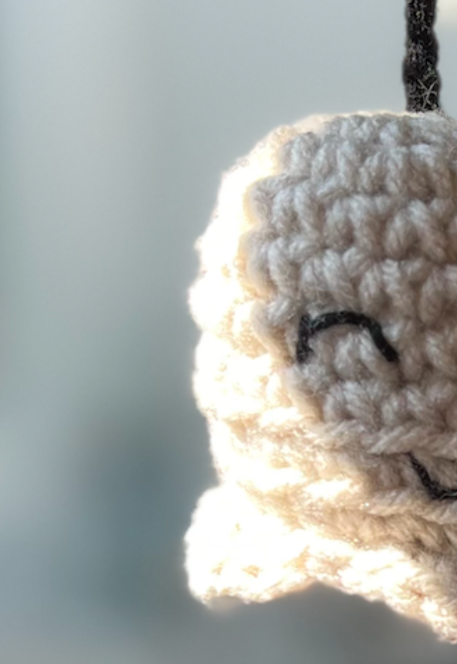 Crochet pumpkin and ghost buddy (Ready to ship)