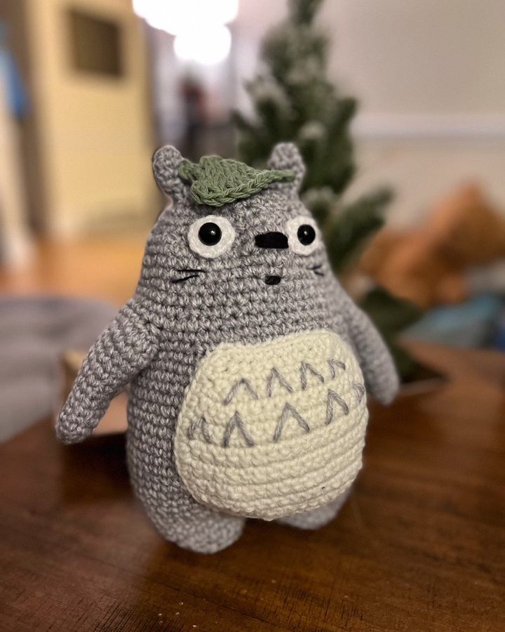 Totoro Inspired Plushie (Made to Order)