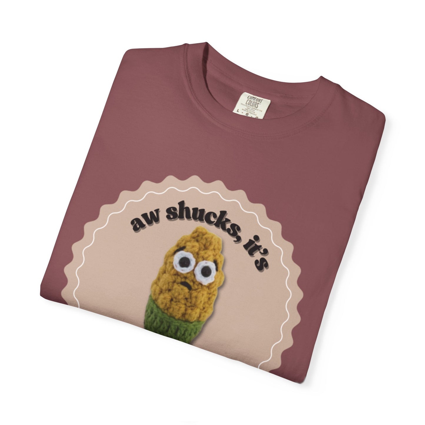 Anxious Corn Crochet T-Shirt