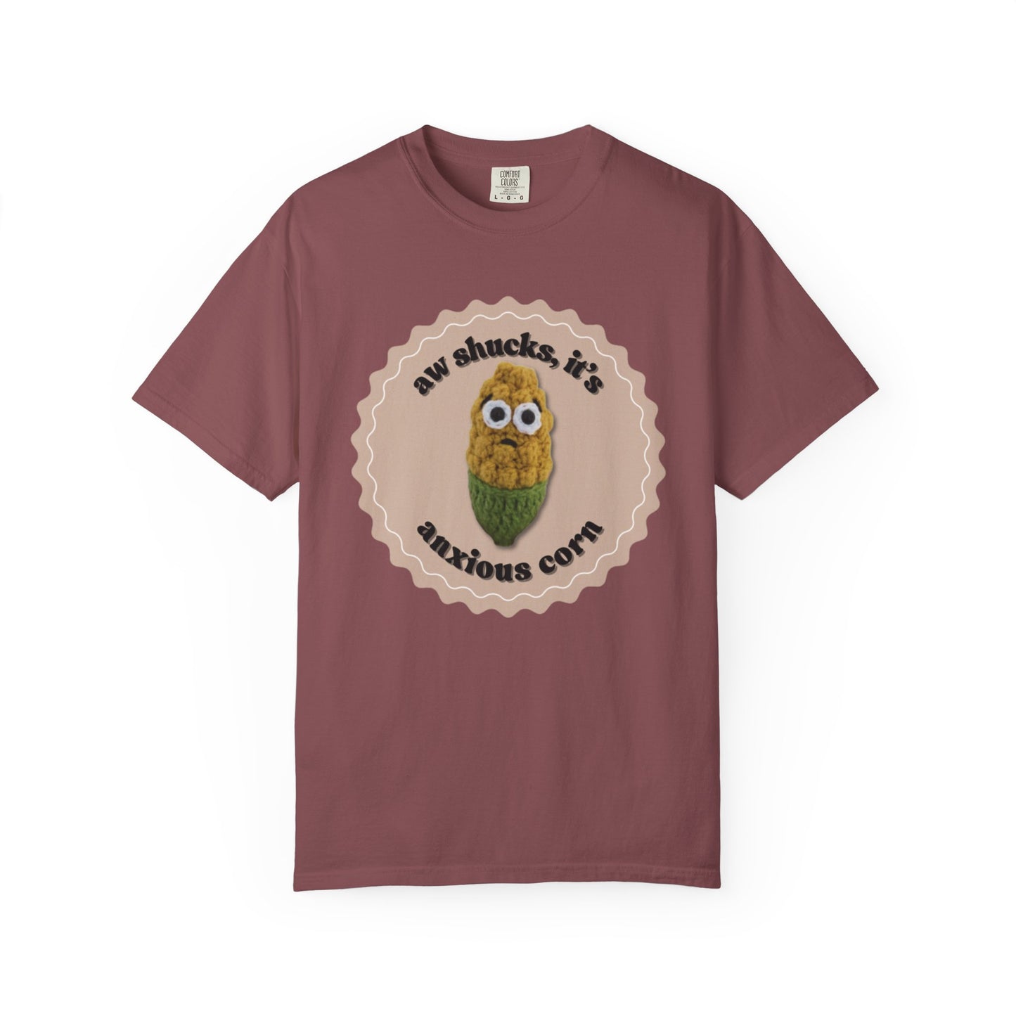 Anxious Corn Crochet T-Shirt
