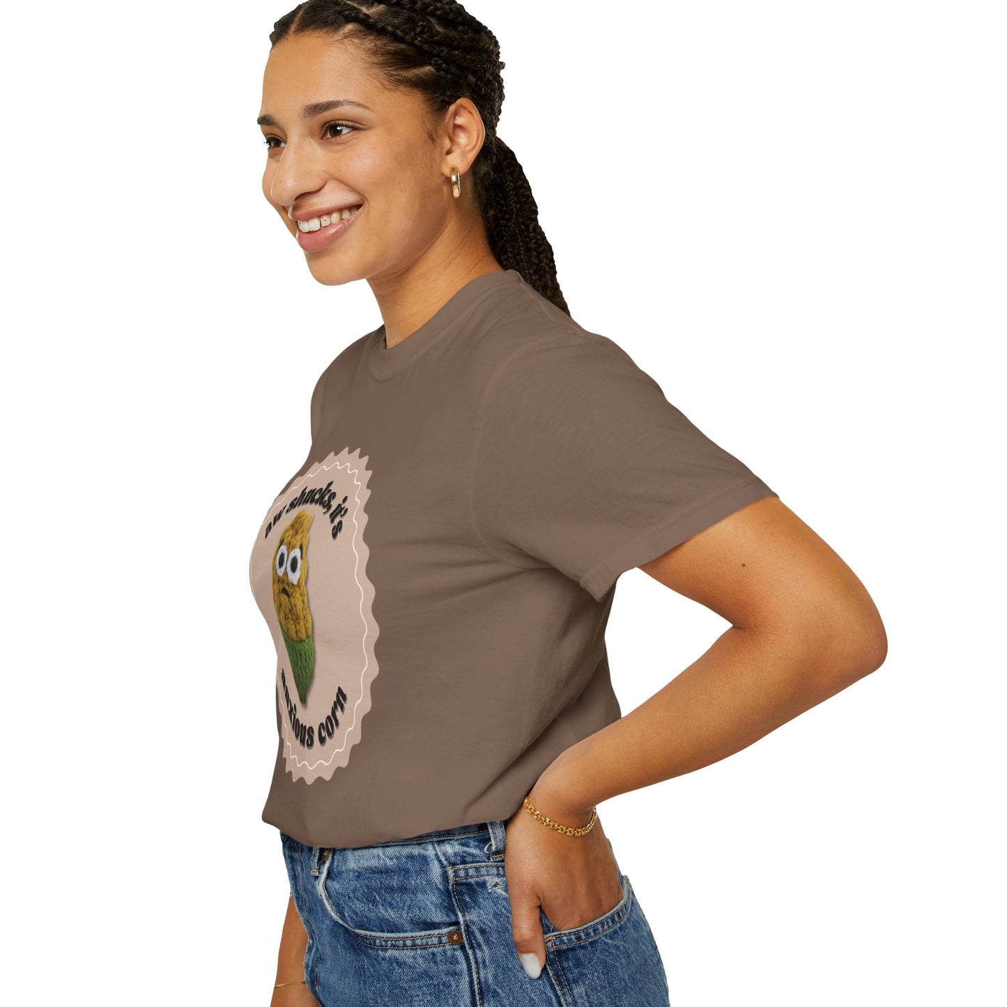 Anxious Corn Crochet T-Shirt
