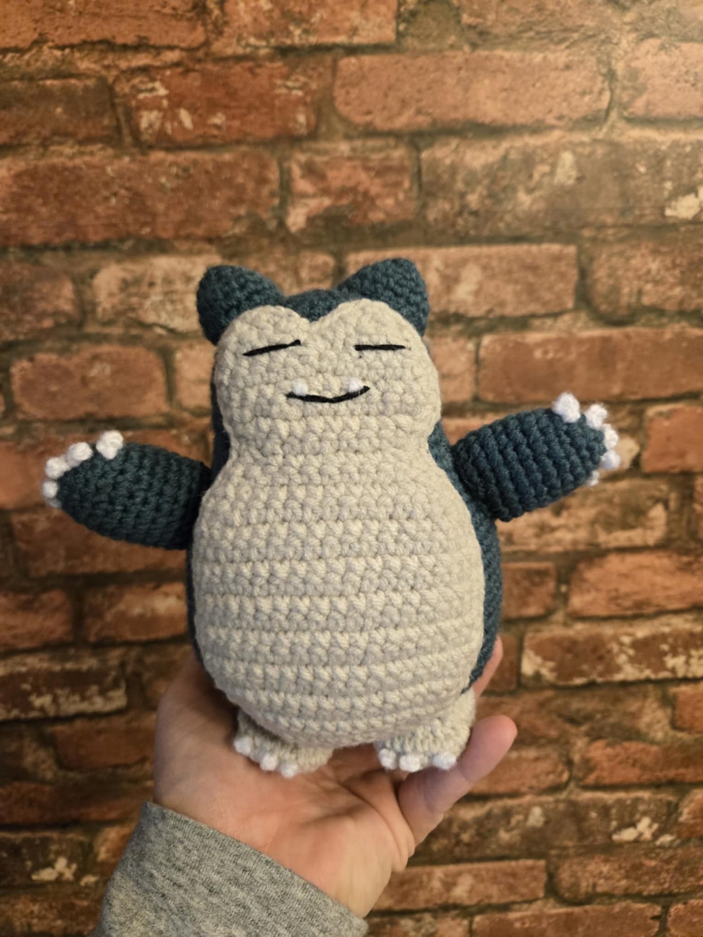 Snorlax: Pokémon Inspired Plushie (Made to Order)