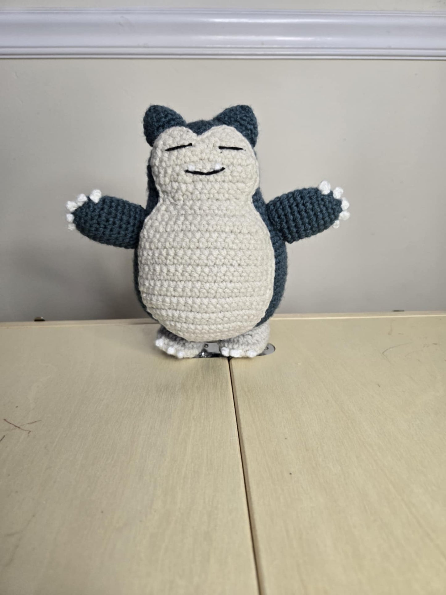 Snorlax: Pokémon Inspired Plushie (Made to Order)