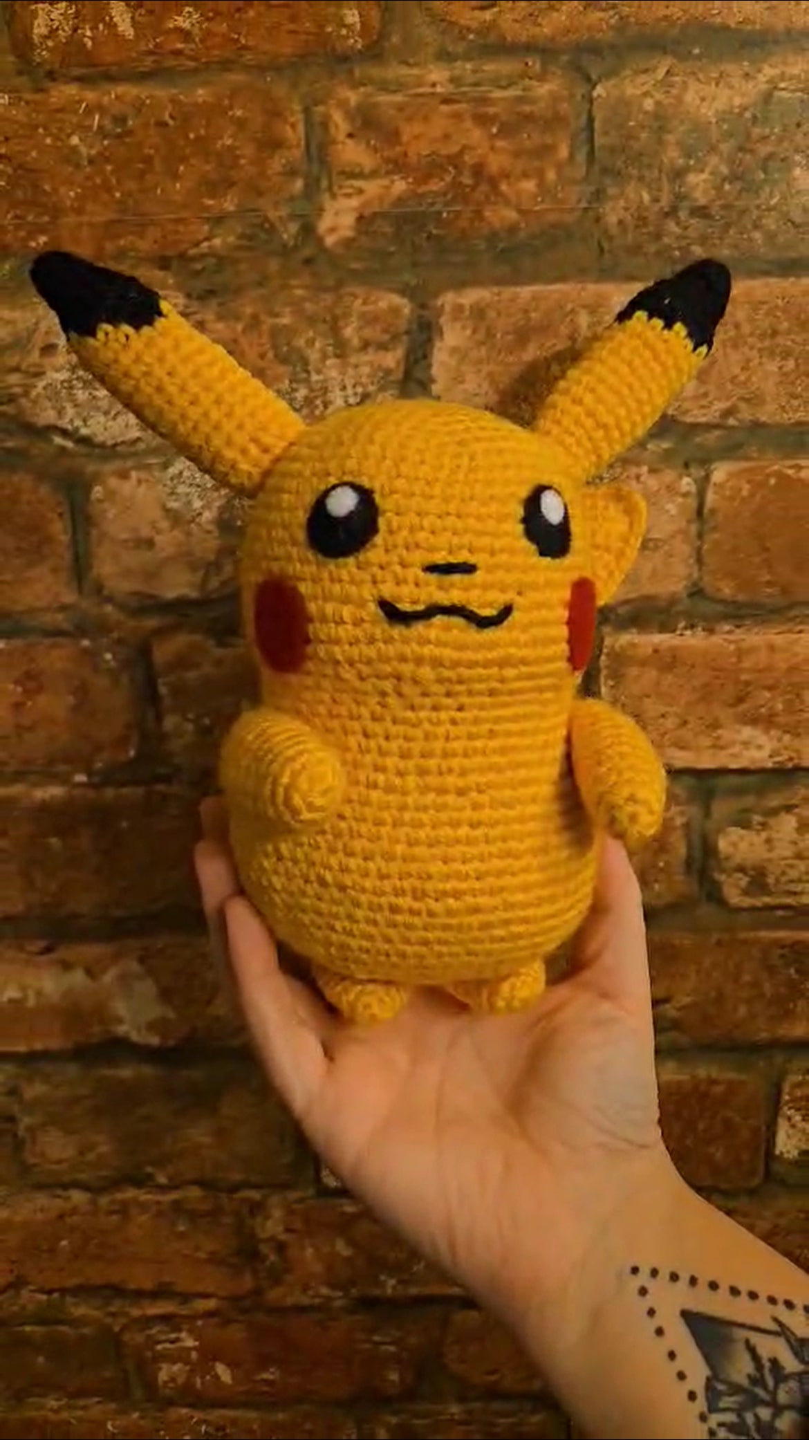 Pikachu: Pokémon Inspired Plushie (Made to Order)