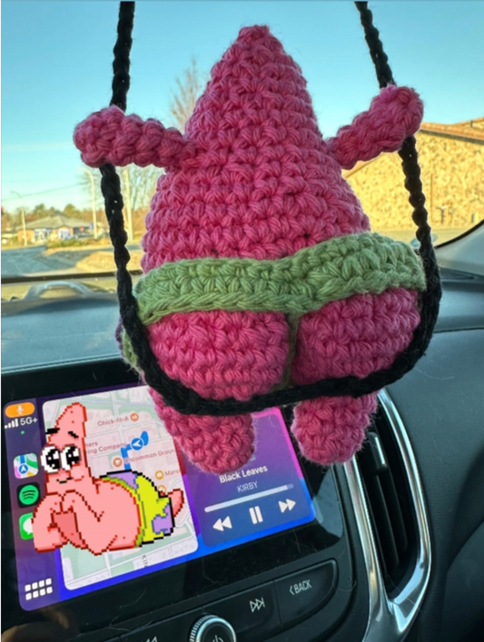 Thicc Pink Starfish on a Swing (Made to Order)